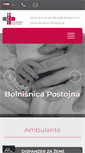 Mobile Screenshot of bolnisnica-po.si